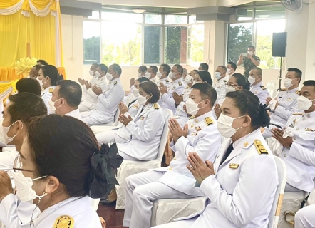 ไฟล์แนบ กปภ.สาขาขลุง เข้าร่วมพิธีทำบุญถวายพระราชกุศล พิธีถวายเครื่องราชสักการะพร้อมวางพานพุ่ม และพิธีจุดเทียนถวายพระพรชัยมงคลในกิจกรรมเฉลิมพระเกียรติพระบาทสมเด็จพระเจ้าอยู่หัว เนื่องในโอกาสวันเฉลิมพระชนมพรรษา 28 กรกฎาคม 2566