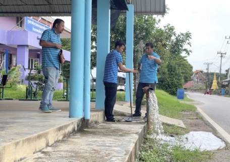 ไฟล์แนบ กปภ.สาขาขลุง ออกสำรวจหาท่อรั่วในพื้นที่ตามแผน MM06 สถานีผลิตน้ำพลิ้ว จ่ายพื้นที่ ต.พลิ้ว