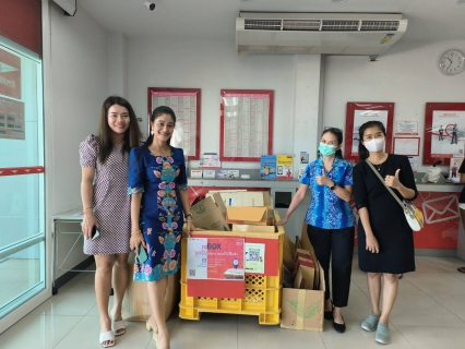 ไฟล์แนบ กปภ.สาขาภูเก็ต ร่วมส่งมอบกล่องและซองกระดาษ ให้แก่ บจก.ไปรษณีย์ไทย ภายใต้แคมเปญ reBOX "กล่อง BOX บุญ เพื่อคนพิการ"
