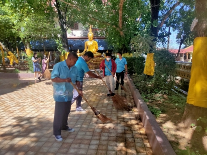 ไฟล์แนบ กปภ.สาขาพระนครศรีอยุธยา(พ) จัดกิจกรรมจิตอาสาทำความสะอาดบริเวณวัดโตนด เนื่องในโอกาสวันเฉลิมพระชนมพรรษาพระบาทสมเด็จพระเจ้าอยู่หัว