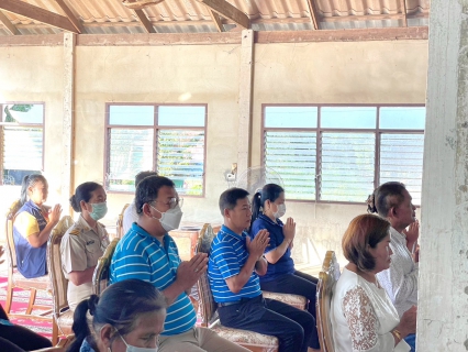 ไฟล์แนบ กปภ.สาขาขลุง เข้าร่วมกิจกรรมเข้าวัดทำบุญวันธรรมสวนะ (วันพระ) ณ วัดอีแงว ตำบลวันยาว อำเภอขลุง จังหวัดจันทบุรี