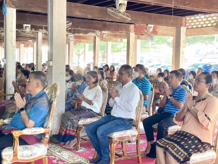 ไฟล์แนบ กปภ.สาขาขลุง เข้าร่วมกิจกรรมเข้าวัดทำบุญวันธรรมสวนะ (วันพระ) ณ วัดอีแงว ตำบลวันยาว อำเภอขลุง จังหวัดจันทบุรี