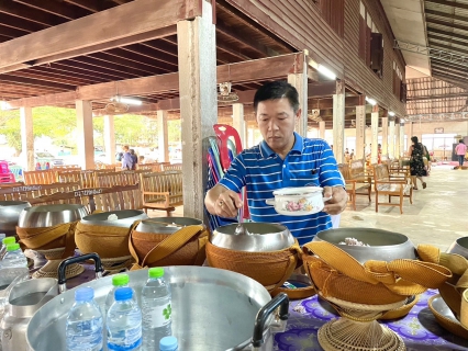 ไฟล์แนบ กปภ.สาขาขลุง เข้าร่วมกิจกรรมเข้าวัดทำบุญวันธรรมสวนะ (วันพระ) ณ วัดอีแงว ตำบลวันยาว อำเภอขลุง จังหวัดจันทบุรี