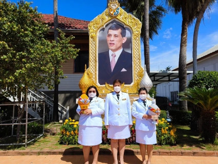 ไฟล์แนบ กปภ.สาขาบางปะกง ร่วมพิธีถวายเครื่องราชสักการะและวางพานพุ่ม และพิธีจุดเทียนถวายพระพรชัยมงคล เฉลิมพระเกียรติพระบาทสมเด็จพระเจ้าอยู่หัว เนื่องในโอกาสมหามงคลเฉลิมพระชนมพรรษา 28 กรกฎาคม 2566