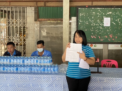 ไฟล์แนบ กปภ.สาขาขอนแก่น (พ) ดำเนินโครงการเติมใจให้กัน ประชาสัมพันธ์ ให้ความรู้ เเละเเนะนำขั้นตอนการยื่นคำขอติดตั้งน้ำประปาใหม่ เพื่อเพิ่มจำนวนผู้ใช้น้ำประปา 