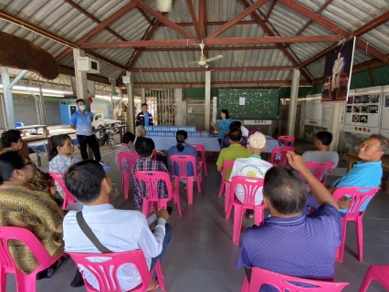 ไฟล์แนบ กปภ.สาขาขอนแก่น (พ) ดำเนินโครงการเติมใจให้กัน ประชาสัมพันธ์ ให้ความรู้ เเละเเนะนำขั้นตอนการยื่นคำขอติดตั้งน้ำประปาใหม่ เพื่อเพิ่มจำนวนผู้ใช้น้ำประปา 