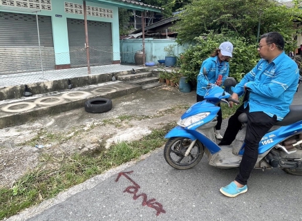 ไฟล์แนบ กปภ.สาขาขลุง ออกสำรวจหาท่อรั่วในพื้นที่ตามแผน MM08 สถานีผลิตน้ำพลิ้ว จ่ายพื้นที่ ต.หนองชิ่ม, ต.เกาะเปริด (เขาตาหน่วย) และ ต.บางชัน พร้อมจัดกิจกรรม มุ่งมั่นเพื่อปวงชน เติมใจให้กัน" ลงพื้นที่เชิงรุกตรวจสอบมาตรวัดน้ำ 0 ลบ.ม.