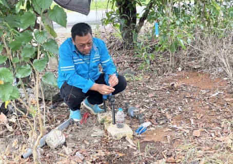 ไฟล์แนบ กปภ.สาขาขลุง ออกสำรวจหาท่อรั่วในพื้นที่ตามแผน MM08 สถานีผลิตน้ำพลิ้ว จ่ายพื้นที่ ต.หนองชิ่ม, ต.เกาะเปริด (เขาตาหน่วย) และ ต.บางชัน พร้อมจัดกิจกรรม มุ่งมั่นเพื่อปวงชน เติมใจให้กัน" ลงพื้นที่เชิงรุกตรวจสอบมาตรวัดน้ำ 0 ลบ.ม.