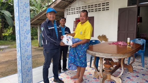 ไฟล์แนบ การประปาส่วนภูมิสาขาจันดี ลงพื้นที่จัดโครงการเติมใจให้กัน