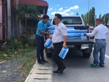 ไฟล์แนบ การประปาส่วนภูมิภาคสาขาระโนด มอบน้ำดื่มตราสัญลักษณ์ กปภ.