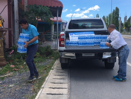 ไฟล์แนบ การประปาส่วนภูมิภาคสาขาระโนด มอบน้ำดื่มตราสัญลักษณ์ กปภ.