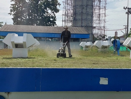 ไฟล์แนบ กปภ.สาขาด่านช้าง จัดกิจกรรมปรับปรุงภูมิทัศน์ ตัดหญ้าทำความสะอาดบริเวณสถานีผลิตน้ำตามแผนปฏิบัติงาน 