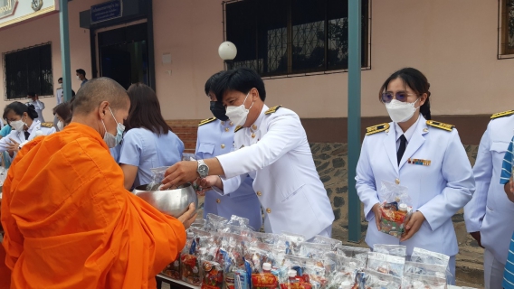 ไฟล์แนบ การประปาส่วนภูมิภาคสาขาตะพานหิน เข้าร่วมพิธีทำบุญตักบาตรถวายพระราชกุศล เนื่องในโอกาสมหามงคลเฉลิมพระชนมพรรษา 12 สิงหาคม 2566