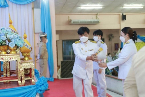 ไฟล์แนบ กปภ.สาขาตะพานหิน ร่วมพิธีถวายเครื่องราชสักการะ วางพานพุ่ม และพิธีจุดเทียนถวายพรชัยมงคง เนื่องในโอกาสวันเฉลิมพระชนมพรรษาสมเด็จพระนางเจ้าสิริกิติ์ พระบรมราชินีนาถ พระบรมราชชนนีพันปีหลวง 12 สิงหาคม 2566