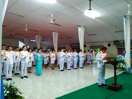 ไฟล์แนบ วันที่ 12 สิงหาคม 2566 การประปาส่วนภูมิภาคสาขาตะกั่วป่า ร่วมกิจกรรมพิธีถวายเครื่องราชสักการะ วางพานพุ่ม และพิธีจุดเทียนถวายพระพรชัยมงคลสมเด็จพระนางเจ้าสิริกิติ์ พระบรมราชินีนาถ พระบรมราชชนนีพันปีหลวง เนื่องในโอกาสวันเฉลิมพระชนมพรรษา 