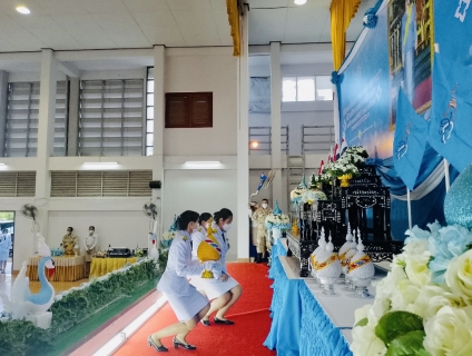 ไฟล์แนบ กปภ.สาขากุยบุรี ร่วมพิธีถวายเครื่องราชสักการะ วางพานพุ่ม และจุดเทียนชัยถวายพระพรชัยมงคล เนื่องใน วันเฉลิมพระชนมพรรษา สมเด็จพระนางเจ้าสิริกิติ์ พระบรมราชินีนาถ พระบรมราชชนนีพันปีหลวง  12 สิงหาคม 2566