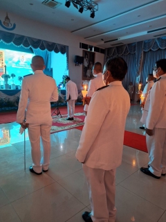 ไฟล์แนบ กปภ.สาขาคลองหลวง เข้าร่วมพิธีทำบุญตักบาตรข้าวสารอาหารแห้งพระสงฆ์ เพื่อถวายพระราชกุศลและพิธีถวายเครื่องราชสักการะ วางพานพุ่ม และพิธีจุดเทียนถวายพระพรชัยมงคล เฉลิมพระเกียรติสมเด็จพระนางเจ้าสิริกิติ์ พระบรมราชินีนาถ พระบรมราชชนนีพันปีหลวง เนื่องในโอกาสวันเฉลิมพระชนมพรรษา 12 สิงหาคม 2566 