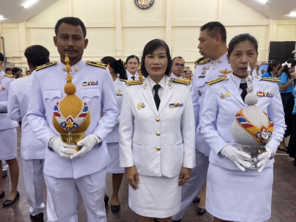 ไฟล์แนบ กปภ.สาขาคลองท่อม ได้เข้าร่วมพิธีถวายเครื่องราชสักการะและวางพานพุ่ม 