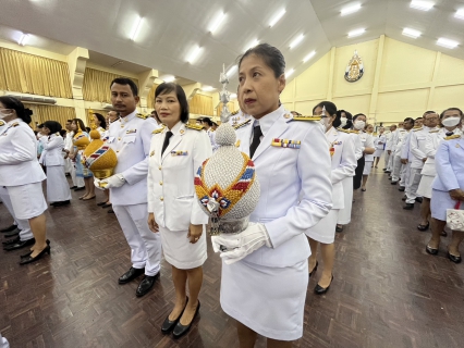 ไฟล์แนบ กปภ.สาขาคลองท่อม ได้เข้าร่วมพิธีถวายเครื่องราชสักการะและวางพานพุ่ม 