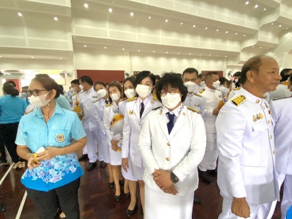 ไฟล์แนบ กปภ.สาขาขลุง เข้าร่วมพิธีทำบุญถวายพระราชกุศล พิธีถวายเครื่องราชสักการะพร้อมวางพานพุ่ม และพิธีจุดเทียนถวายพระพรชัยมงคลในกิจกรรมเฉลิมพระเกียรติสมเด็จพระนางเจ้าสิริกิติ์ พระบรมราชินีนาถ พระบรมราชชนนีพันปีหลวง เนื่องในโอกาสมหามงคลเฉลิมพระชนมพรรษา 91 พรรษา 12 สิงหาคม 2566