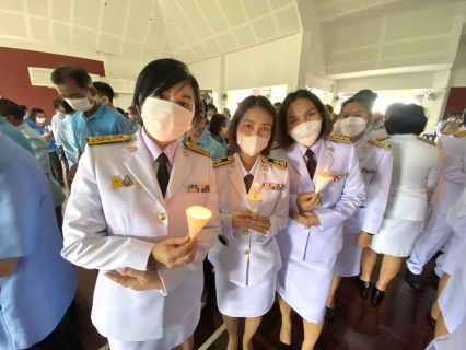 ไฟล์แนบ กปภ.สาขาขลุง เข้าร่วมพิธีทำบุญถวายพระราชกุศล พิธีถวายเครื่องราชสักการะพร้อมวางพานพุ่ม และพิธีจุดเทียนถวายพระพรชัยมงคลในกิจกรรมเฉลิมพระเกียรติสมเด็จพระนางเจ้าสิริกิติ์ พระบรมราชินีนาถ พระบรมราชชนนีพันปีหลวง เนื่องในโอกาสมหามงคลเฉลิมพระชนมพรรษา 91 พรรษา 12 สิงหาคม 2566
