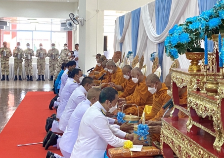 ไฟล์แนบ กปภ.สาขาขลุง เข้าร่วมพิธีทำบุญถวายพระราชกุศล พิธีถวายเครื่องราชสักการะพร้อมวางพานพุ่ม และพิธีจุดเทียนถวายพระพรชัยมงคลในกิจกรรมเฉลิมพระเกียรติสมเด็จพระนางเจ้าสิริกิติ์ พระบรมราชินีนาถ พระบรมราชชนนีพันปีหลวง เนื่องในโอกาสมหามงคลเฉลิมพระชนมพรรษา 91 พรรษา 12 สิงหาคม 2566