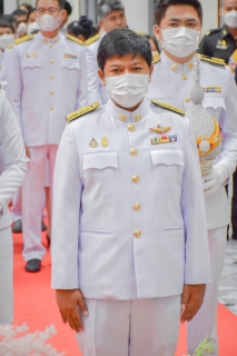 ไฟล์แนบ การประปาส่วนภูมิภาคสาขาท่าแซะ เข้าร่วมพิธีถวายราชสักการะและวางพานพุ่ม พร้อมจุดเทียนถวายพระพรชัยมงคล เนื่องในโอกาสวันเฉลิมพระชนมพรรษา สมเด็จพระนางเจ้าสิริกิติ์ พระบรมราชินีนาถ พระบรมราชชนนีพันปีหลวง