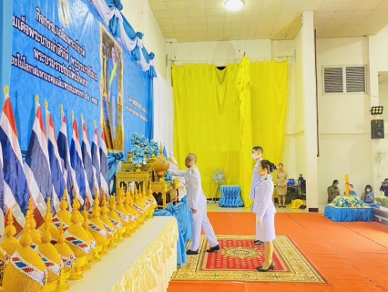 ไฟล์แนบ กปภ.สาขาวัฒนานคร เข้าร่วมพิธีถวายเครื่องราชสักการะและวางพานพุ่มและพิธีจุดเทียนชัยถวายพระพรชัยมงคล  เนื่องในโอกาสวันเฉลิมพระชนมพรรษา 12 สิงหาคม  2566