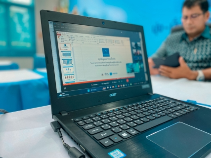 ไฟล์แนบ กปภ.สาขากุยบุรี เข้าร่วมประชุมสรุปผลการสำรวจความพึงพอใจของลูกค้าและผู้มีส่วนได้ส่วนเสียของ กปภ. ปีงบประมาณ 2566 ผ่านระบบ VDO Conference 