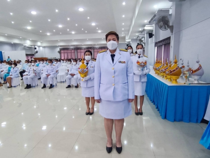 ไฟล์แนบ ร่วมพิธีถวายเครื่องราชสักการะและวางพานพุ่ม และพิธีจุดเทียนถวายพระพรชัยมงคล เฉลิมพระเกียรติสมเด็จพระนางเจ้าสิริกิติ์พระบรมราชินีนาถ พระบรมราชชนนีพันปีหลวง 