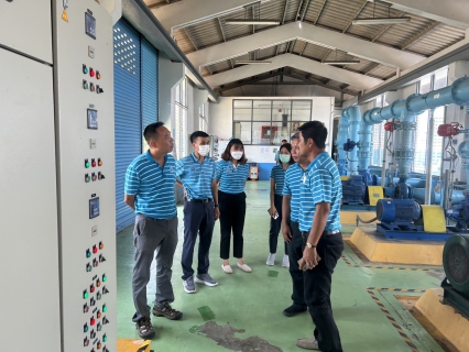 ไฟล์แนบ กปภ.สาขาพนมทวน รับการตรวจประเมินผลการดำเนินงานโครงการจัดการน้ำสะอาด (WSP)