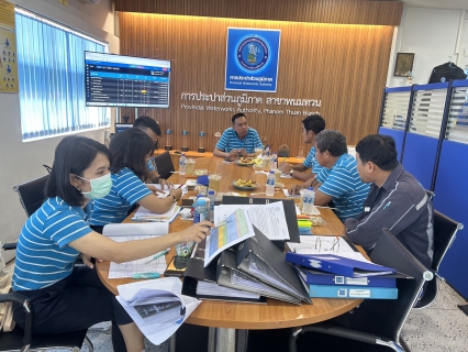 ไฟล์แนบ กปภ.สาขาพนมทวน รับการตรวจประเมินผลการดำเนินงานโครงการจัดการน้ำสะอาด (WSP)