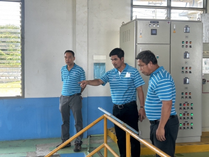 ไฟล์แนบ กปภ.สาขาพนมทวน รับการตรวจประเมินผลการดำเนินงานโครงการจัดการน้ำสะอาด (WSP)