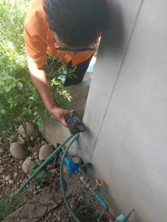 ไฟล์แนบ กปภ.สาขาบ้านตาขุน ลงพื้นที่สุ่มมาตรวัดน้ำของลูกค้า ตรวจสอบมาตรและรายงานมาตร 0 หน่วย