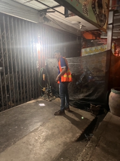 ไฟล์แนบ กปภ.สาขากำแพงเพชร เดินหน้าสำรวจหาท่อแตกท่อรั่ว