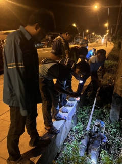 ไฟล์แนบ การประปาส่วนภูมิภาคสาขาอ่าวลึก พร้อมกับกองระบบจำหน่าย กปภ.เขต 4 โดยลงพื้นที่ทำ Step Test ออกสำรวจค้นหาท่อแตก  รั่ว ในพื้นที่ อ.อ่าวลึก จ.กระบี่