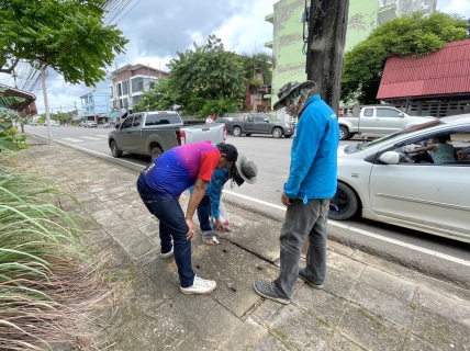 ไฟล์แนบ กปภ.สาขาขลุง ออกสำรวจหาท่อรั่วในพื้นที่ตามแผน MM02 สถานีผลิตน้ำขลุง จ่ายส่งสถานีผลิตน้ำพลิ้ว บริเวณถนนสุขุมวิท (ฝั่งตึกดำน้ำหยด), ถนนเทศบาลสาย3, หัวอ่าง พร้อมเช็คแรงดันในพื้นที่