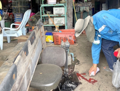 ไฟล์แนบ กปภ.สาขาขลุง ออกสำรวจหาท่อรั่วในพื้นที่ตามแผน MM02 สถานีผลิตน้ำขลุง จ่ายส่งสถานีผลิตน้ำพลิ้ว บริเวณถนนสุขุมวิท (ฝั่งตึกดำน้ำหยด), ถนนเทศบาลสาย3, หัวอ่าง พร้อมเช็คแรงดันในพื้นที่