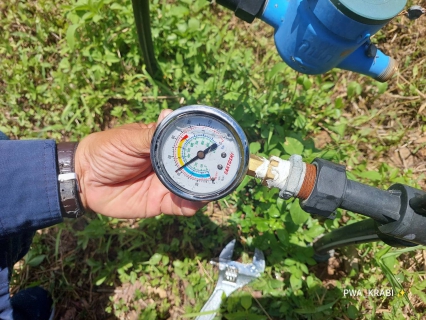 ไฟล์แนบ การประปาส่วนภูมิภาคสาขากระบี่ ดำเนินการตามแผนงานบริการและควบคุมน้ำสูญเสีย ตรวจสอบแรงดันน้ำ