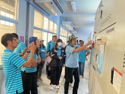 ไฟล์แนบ กปภ.สาขาคลองหลวง เข้าศึกษาดูงานด้านระบบผลิตน้ำประปา ณ สถานีผลิตน้ำโพธาราม กปภ.สาขาสมุทรสาคร