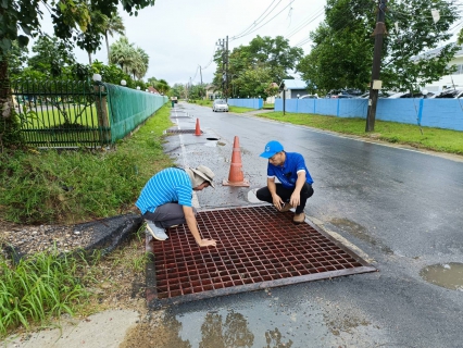 ไฟล์แนบ การประปาส่วนภูมิภาคสาขาตะกั่วป่าได้ร่วมมือเทศบาลตำบลคึกคัก แขวงทางหลวง