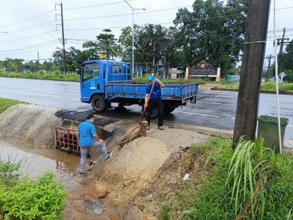ไฟล์แนบ การประปาส่วนภูมิภาคสาขาตะกั่วป่าได้ร่วมมือเทศบาลตำบลคึกคัก แขวงทางหลวง