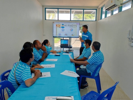 ไฟล์แนบ การประปาส่วนภูมิภาคสาขาระโนด กิจกรรมให้ความรู้เกี่ยวกับคู่มือว่าด้วยความปลอดภัยในการทำงาน