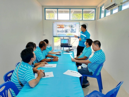 ไฟล์แนบ การประปาส่วนภูมิภาคสาขาระโนด กิจกรรมให้ความรู้เกี่ยวกับคู่มือว่าด้วยความปลอดภัยในการทำงาน