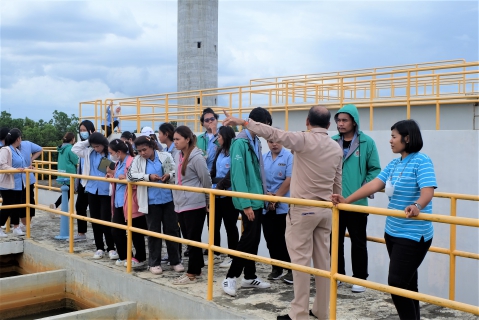 ไฟล์แนบ กปภ.สาขาสุราษฎร์ธานี (ชั้นพิเศษ) ต้อนรับนักศึกษาจากมหาวิทยาลัยวลัยลักษณ์ ในการศึกษาดูงานระบบผลิต ณ สถานีผลิตน้ำบ้านนาทราย