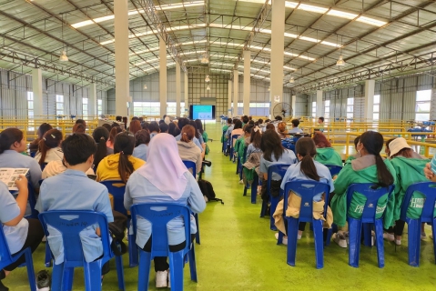 ไฟล์แนบ กปภ.สาขาสุราษฎร์ธานี (ชั้นพิเศษ) ต้อนรับนักศึกษาจากมหาวิทยาลัยวลัยลักษณ์ ในการศึกษาดูงานระบบผลิต ณ สถานีผลิตน้ำบ้านนาทราย