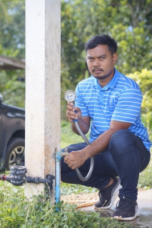 ไฟล์แนบ กปภ.สาขาบ้านตาขุน ตรวจวัดแรงดันน้ำ ณ บริเวณอำเภอคีรีรัฐนิคม จังหวัดสุราษฎร์ธานี