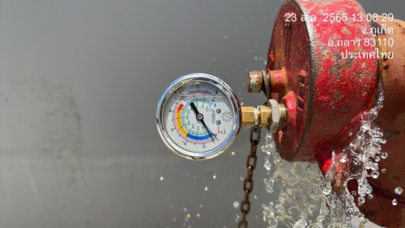 ไฟล์แนบ กปภ.สาขาภูเก็ต ร่วมกับ บริษัท เอเชีย อินฟราสตรักเชอร์ แมเนจเม้นท์ (ประเทศไทย) จำกัด (โครงการจัดการลดน้ำสูญเสีย) ดำเนินการวัดแรงดันน้ำประปา ระบายตะกอน และตรวจสอบคุณภาพน้ำ ในพื้นที่ บริเวณหมู่บ้านสิริ เพลส แอร์พอร์ต