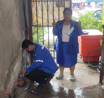 ไฟล์แนบ กปภ.สาขากำแพงเพชร แก้ปัญหามาตรไม่หมุน ลูกค้าปลื้ม ! ประทับใจรวดเร็วทันใจ