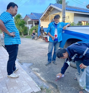 ไฟล์แนบ กปภ.สาขาขลุง ออกสำรวจหาท่อรั่วในพื้นที่ตามแผน MM07 สถานีผลิตน้ำพลิ้ว จ่ายพื้นที่แหลมสิงห์ พร้อมลงพื้นที่เชิงรุกตรวจสอบมาตรวัดน้ำ 0 ลบ.ม. และได้เปิดน้ำระบายตะกอนปลายสาย เช็คแรงดัน ทำความสะอาดตรวจเช็คประตูน้ำ บริเวณโซนเขาน้อย ตำบลปากน้ำแหลมสิงห์ อำเภอแหลมสิงห์ จังหวัดจันทบุรี